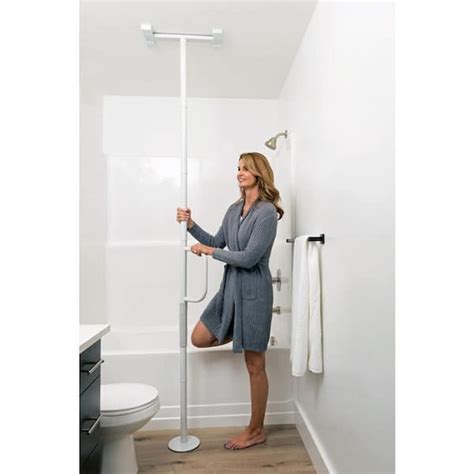 Grab bar home depot - MOEN 24-inch x 1.5-inch Corrosion Resistant Bathroom Safety Grab Bar in Stainless Steel (ADA Compliant) Model # LR8924P SKU # 1000185078. (16) $58. 82 / each. Free Delivery. 0 at Check Nearby Stores. Add To Cart. Compare.